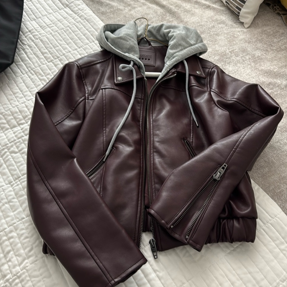 BlankNYC faux leather jacket